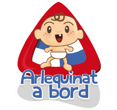 Autocolant de fotbal adeziv arlechin pe bord - TenStickers