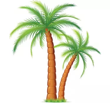Palmier autocolant de perete - TenStickers