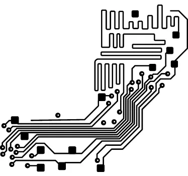 Autocolant de circuit electronic - TenStickers