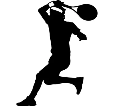 Autocolant de perete jucător de tenis - TenStickers