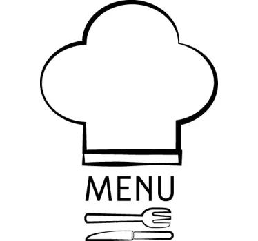 Meniu pentru logo-ul meniului - TenStickers
