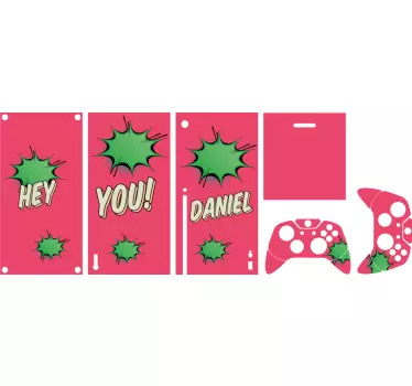 Hey you cool graffiti poster xbox sticker - TenStickers