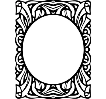Autocolant design cadru - TenStickers