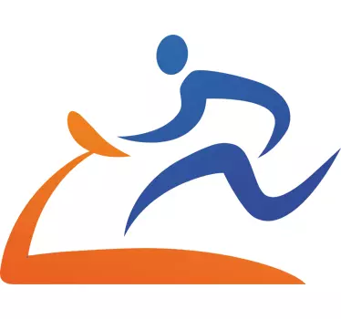 Autocolant de perete pictograma sport - TenStickers
