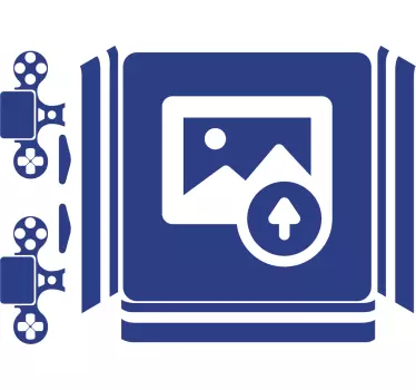 Autocolant PlayStation 4 personalizabil - TenStickers