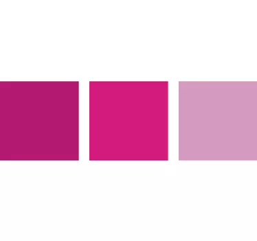 Autocolant pătrat roz decolorat - TenStickers