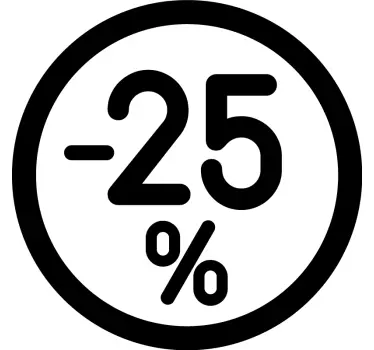 Autocolant cu reducere cerc de vânzare - TenStickers