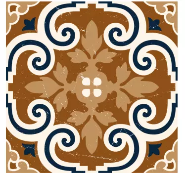 Transfer de țiglă în stil ciment - TenStickers