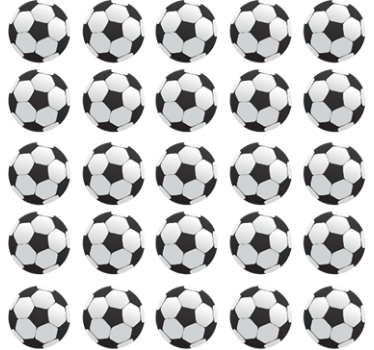 Setul de autocolante pentru mingi de fotbal - TenStickers