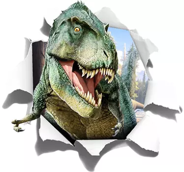 3d autocolant t-rex - TenStickers