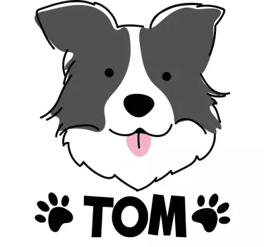 Autocolant personalizat pentru animale de companie - TenStickers