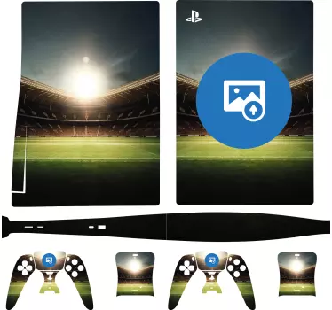 Stickere Decor Perete stadion de fotbalStadionul de fotbal - TenStickers