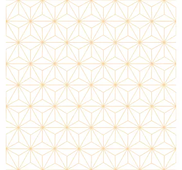 Autocolante decorative linii albe și aurii - TenStickers