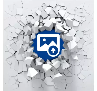 Autocolant de explozie personalizabil 3d - TenStickers