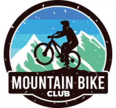 Adolescenti autocolante perete cameră club de mountain bike - TenStickers