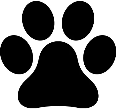 Paw imprimă setul de autocolante - TenStickers