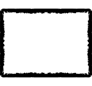 Autocolant cadru grunge - TenStickers