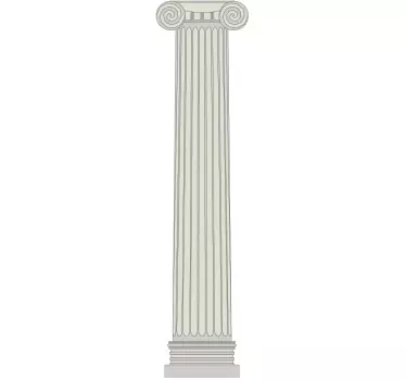 Autocolant de coloană grecească - TenStickers