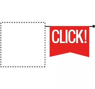 Autocolant de comutare „faceți clic” - TenStickers