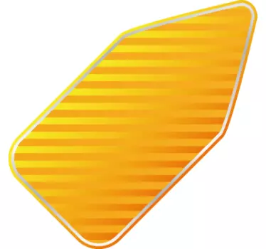 Autocolant de etichetă săgeată personalizabil - TenStickers