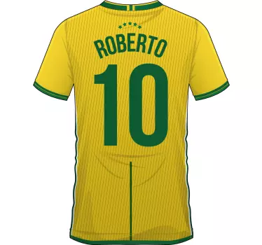 Autocolant de fotbal tricou personalizat - TenStickers