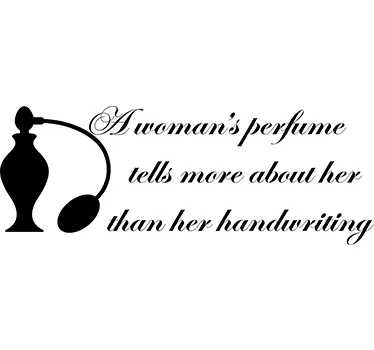 Autocolant de perete de parfum christian dior - TenStickers