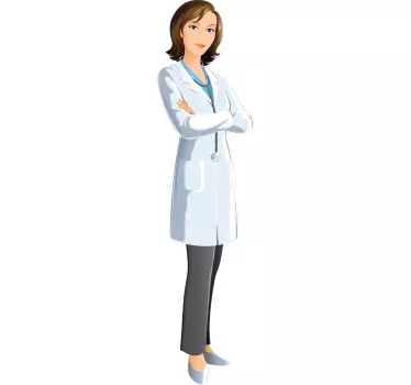 Autocolant de perete doctor gp - TenStickers