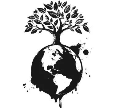 Autocolant de perete global - TenStickers