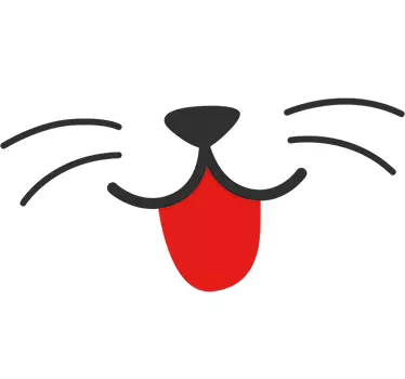 Autocolant de perete gura gurii - TenStickers