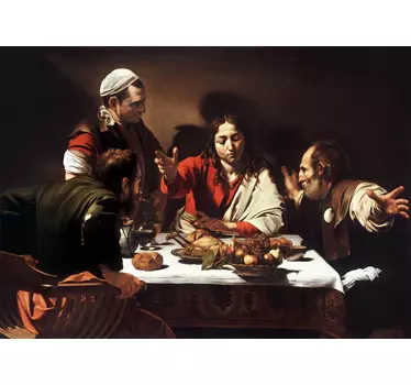 Autocolant de pictură caravaggio - TenStickers