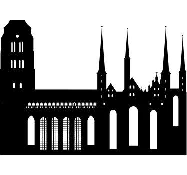 Autocolant decorativ cu orizont de vinil din polonia din gdansk - TenStickers