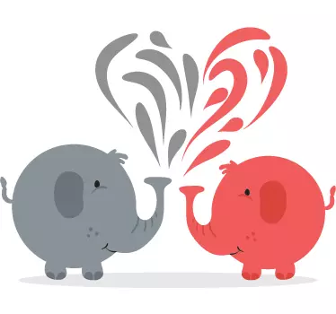 Autocolant dragoste de perete - TenStickers