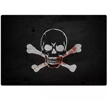 Autocolant laptop laptop pirat - TenStickers