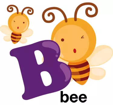 Autocolant litera b - TenStickers