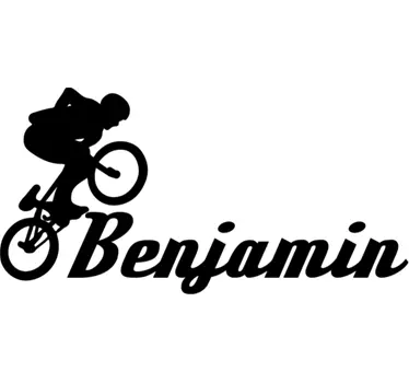 Autocolant personalizabil pentru biciclete freestyle - TenStickers