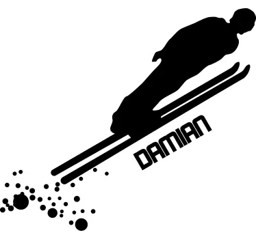 Autocolant personalizabil pentru snowboard - TenStickers