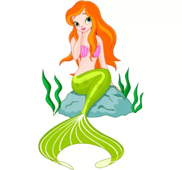Autocolant sirena copii - TenStickers