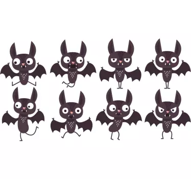 Bâlci de halloween autocolant de perete de halloween - TenStickers