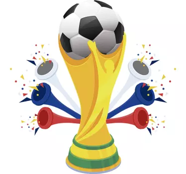 Cupa mondială de fotbal - TenStickers