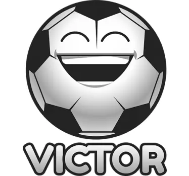 Decal personalizat de fotbal - TenStickers
