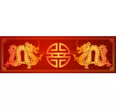 Decalaj oriental pentru perete - TenStickers