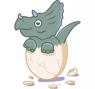Decalaj perete dinozauri - TenStickers