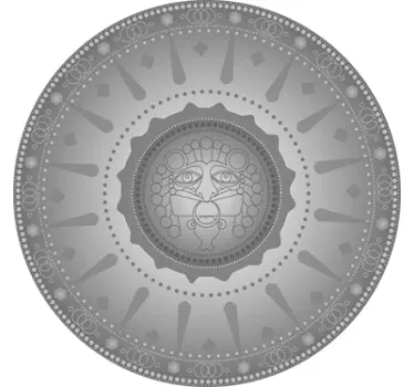 Decalaj perete mandala aztec - TenStickers