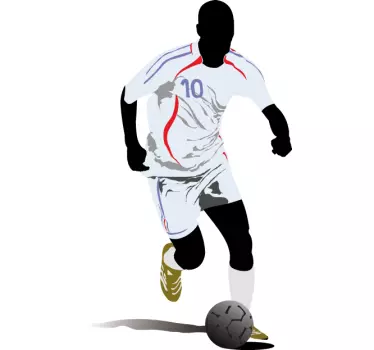 Decals de perete de fotbal - TenStickers