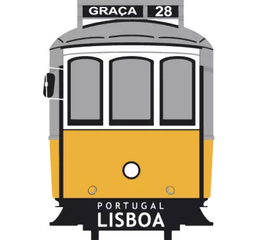 Decor de perete electric din lisbon - TenStickers