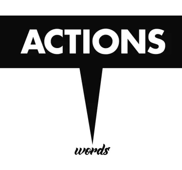 Etichete animale cu cuvinte de acțiune - TenStickers