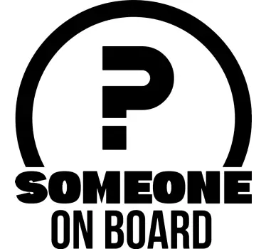 Etichete animale persoană la bord - TenStickers