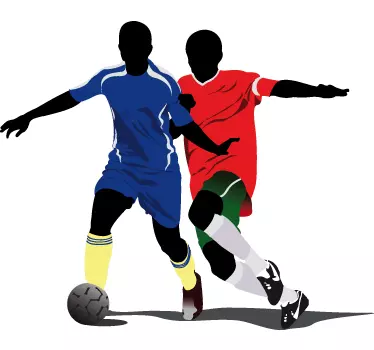 Fotbal decals decal - TenStickers