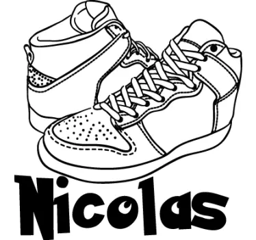 Ilustrare sport artă de perete - TenStickers