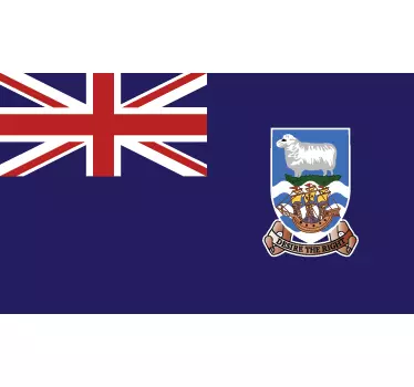 Insule falkland sticker steag - TenStickers
